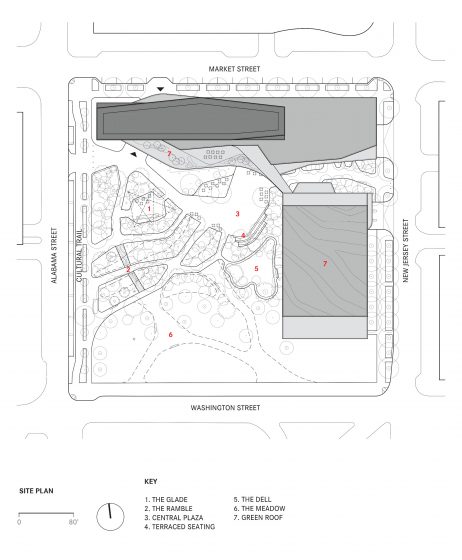 Site plan, illustration.